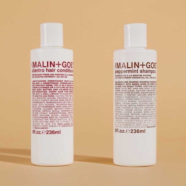 Malin+Goetz-Cilantro-Hair-Shampoo+Conditioner